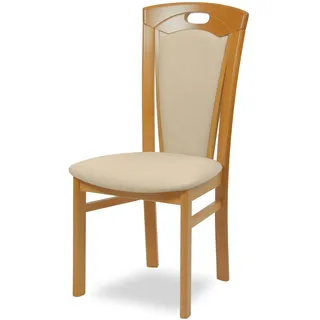 Home Affaire Esszimmerstuhl FERDI Made in Italy Feinstruktur beige 2er Set