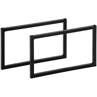 Stylife Fuss , Schwarz , Metall , 45.5x28x15 cm ,