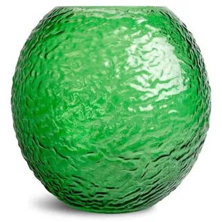 Byon Studio Vase Babbly L – Große grüne Glasvase, Handgefertigt, Spülmaschinenfest, 27 x 27 x 26,5 cm, 5280604712