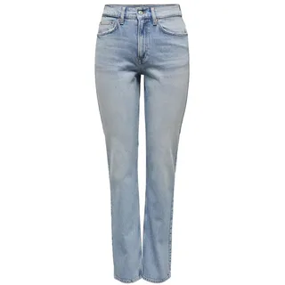 ONLY ONLWILLOW HW Straight LB DNM DOT