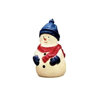 Konstsmide 4249-000 Acryl-Figur Schneemann Warmweiß LED Weiß