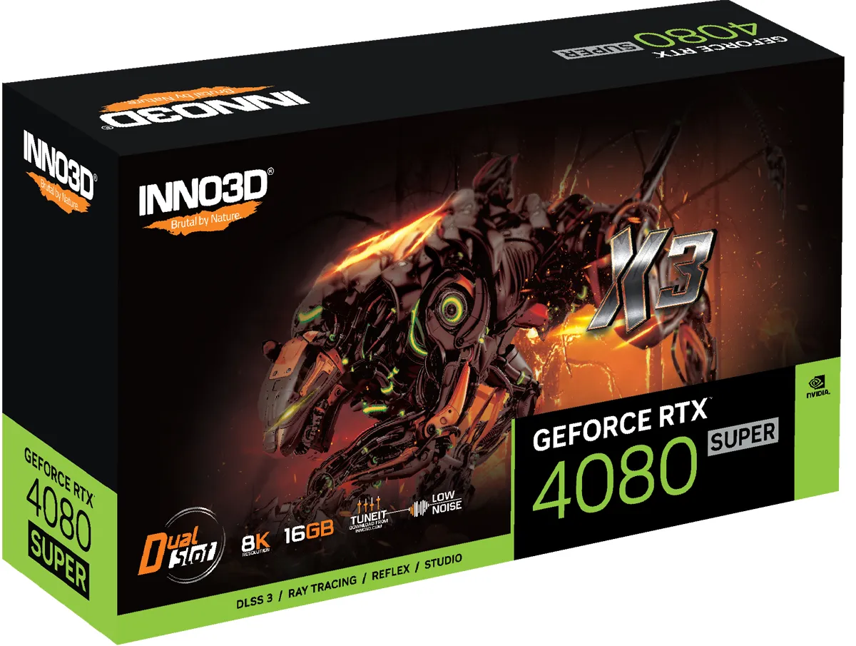 Bild von GeForce RTX 4080 SUPER X3 16GB GDDR6X RAM - Grafikkarte