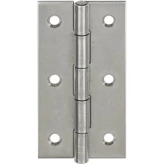 Vormann Scharnier schmal Edelstahl 60 x 34 mm 10 Stück