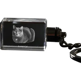 Korat Katze - Wanduhr mit Katze, Regal Uhr mit Druck, personalisierte Hausdekoration von Art-Dog.