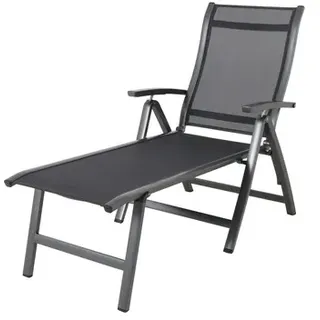 Royal Garden Royal Kensington Gartenliege Aluminium/Textilene iron grey