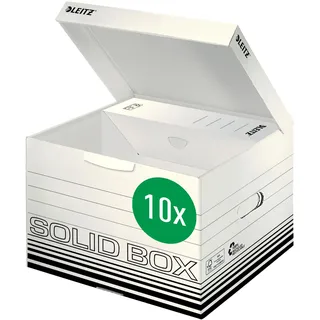 Leitz Aufbewahrungsbox Größe M 10-tlg. Weiß
