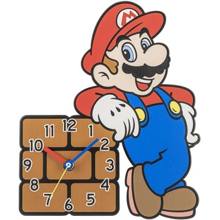 Disney Super Mario Wanduhr für Kinder, Wohnzimmer, Schlafzimmer, Küche GSM3053