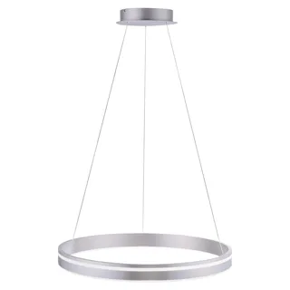 Paul Neuhaus Q®-VITO - Hängelampe Edelstahl – Durchmesser ca. 59 cm - Silber