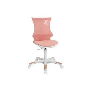 Topstar Kinderdrehstuhl Sitness X Chair 10, FX130CR11 Stoff rosa, Gestell weiß