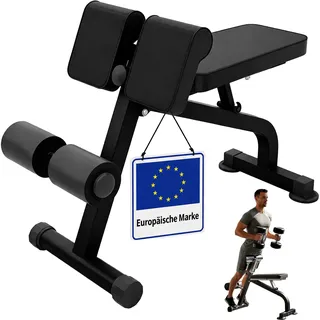 Relaxdays Trainingsbank Schwarz