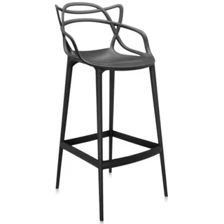 Kartell Masters Stool Hocker, Schwarz,