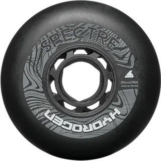 Rollerblade HYDROGEN Spectre 80/85A, 4 Inline Skate Rollen, Ersatzräder, Unisex, Schwarz, 80mm/85A