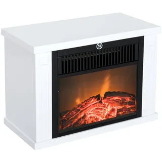 Homcom Standkamin 1200W Weiß