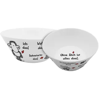 Geda Labels Müslischale Weiß 400 ml