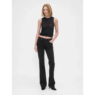GAP Hüftjeans, lang und schmal geschnitten 27REG - Schwarz