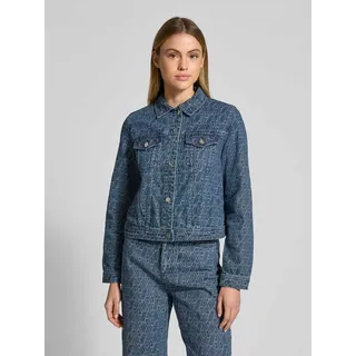 Giorgio Armani Armani Exchange Xw000556a_f12844f Jeansjacke - Blue Denim Monogram - S