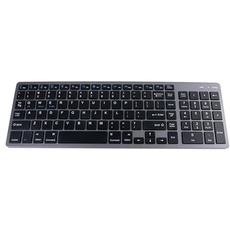 HDWR Tastatur für Computer, kabellose Computertastatur mit Nummernblock, Gaming Tastatur, Computer, Laptop, Bluetooth, weiß USB, typerCLAW-BC100