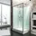 Express Plus Ibiza Komplettdusche mit Schiebetür 120 x 204 cm silber Sicherheitsglas, Klarglas, Echtglas