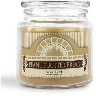 Bacana Candle - Duftkerze im Glas - Duftkerze im Glas mit Deckel - Originelle Geschenkkerze - 560 g - ± 100 Stunden Brenndauer - Peanut Butter Bread