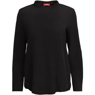 ESPRIT Damen 113EE1F348 Bluse, 001/BLACK, S