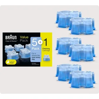 Braun Reinigungskartuschen Clean & Renew 5 + 1 St.