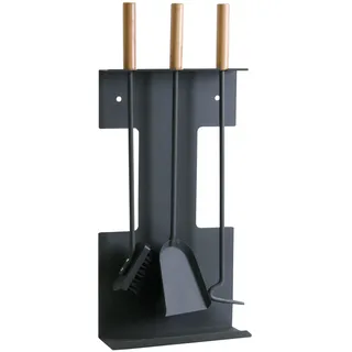Kamino Flam Kaminbesteck 3-teilig Edelstahl Schwarz