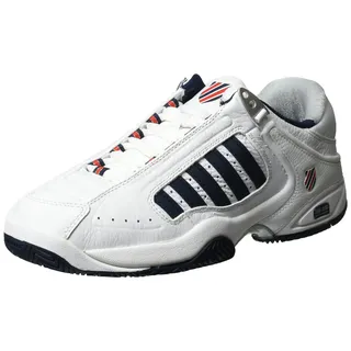 K-Swiss Defier Rs White/Dressblue/Fieryred 45