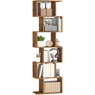 VASAGLE Bücherregal 24 x 40 x 191 cm Vintagebraun