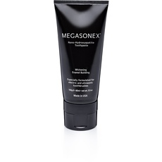 MEGASONEX Whitening Zahnpasta ohne Fluorid - Zahncreme für Ultraschallzahnbürsten & elektrische Zahnbürsten - 80ml