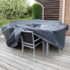 Bild von Nature Gartenmöbel-Abdeckung für Runden Tisch 118x70 cm