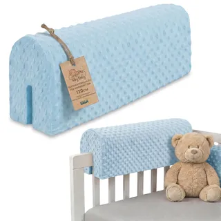 Totsy Baby Bettschutzgitter Minky 120 cm Blau