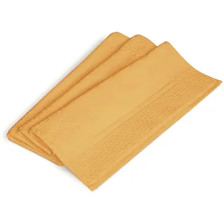 Excelsa Badvorleger 50x80cm in gelb, Baumwolle, 50 x 80 x 1 cm