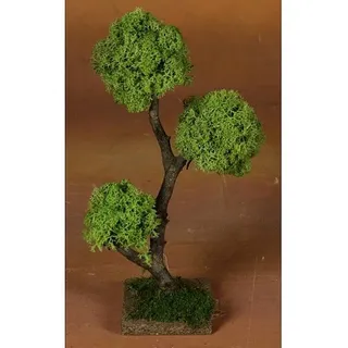 Baum Holz H.27CM C / Lichen Zubehör Krippe Klassisch