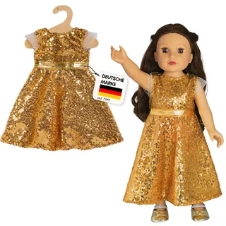 Heless Puppenkleid Goldstar (2330)