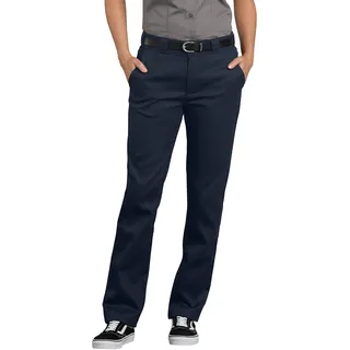 Dickies Damen Flex Slim Fit P Arbeitshose, Dunkles Marineblau, 40