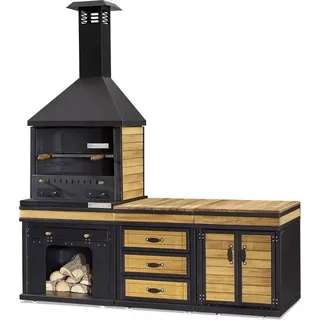 aea Outdoorküche braun