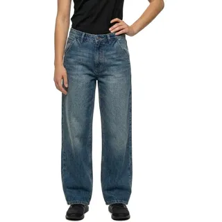 Urban Classics Tapered Baggy Jeans - Dirty Washed - 26