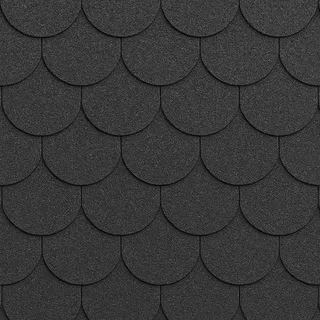 Bitumenschindeln 3 m2 Beaver B-BLACK - Schwarz