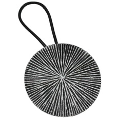 Bild Raffband Kreis Silber Antik Ø 7, 5 cm,