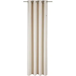 Esprit »Harp« Ösen 1 Stk. tlg. HxB: 250x140, Blickdicht, mit Lederlabel, (BxH) 140 x 250 cm,