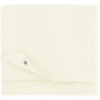 Linen & Cotton Tischdecke Stoff Tischtuch Hygge - Weiß/Weiss, 140x200 cm | 100% Leinen, Tischwäsche Landhausstil, Rechteckig Festliche Frühling / Home, Für Küche Restaurant Cafe Hotel Party Decoration