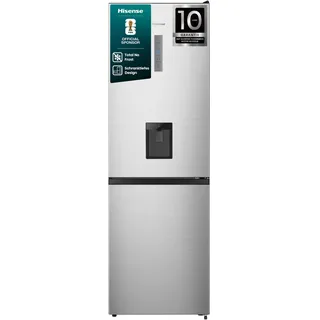 Hisense RB3N300NMCC Kühl-Gefrierkombination (304 l, 1860 mm hoch, Grau)