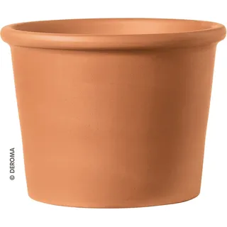 Deroma Pflanztopf Zylinder Bordato 38 cm Rot