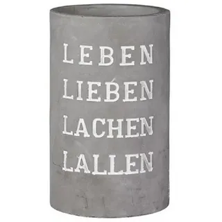 räder Vino Beton Weinkühler Leben Lieben Lachen Lallen"