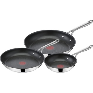 Tefal Jamie Oliver Pfannen-Set 3-tlg. 20 cm + 24 cm + 28 cm schwarz