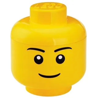 LEGO Aufbewahrungskiste Storage Head 24 x 27,1 cm 1-tlg. gelb