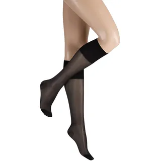 Kunert Super Control 40 Kniestrümpfe Damen 1 Paar Schwarz 35-38