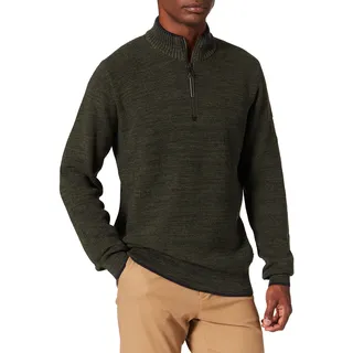 Camel Active Herren 4095866K06 Pullover, Olive Brown, S