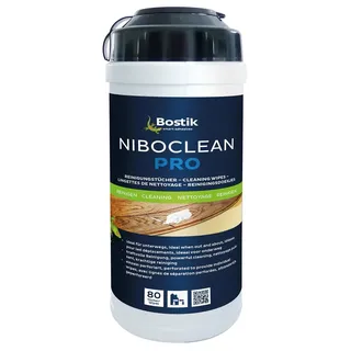 Bostik Reinigungstücher Niboclean Pro 80 Stück in Dose, Blattgröße 200x300mm