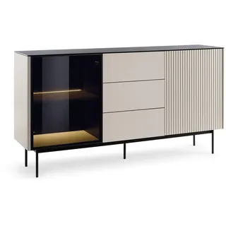 masseno Velluto 157 x 84 x 39 cm Kaschmir / Gelb